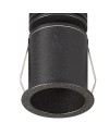 GUINCHO * MINI EMPOTRABLE LED 3W  2700K NEGRO